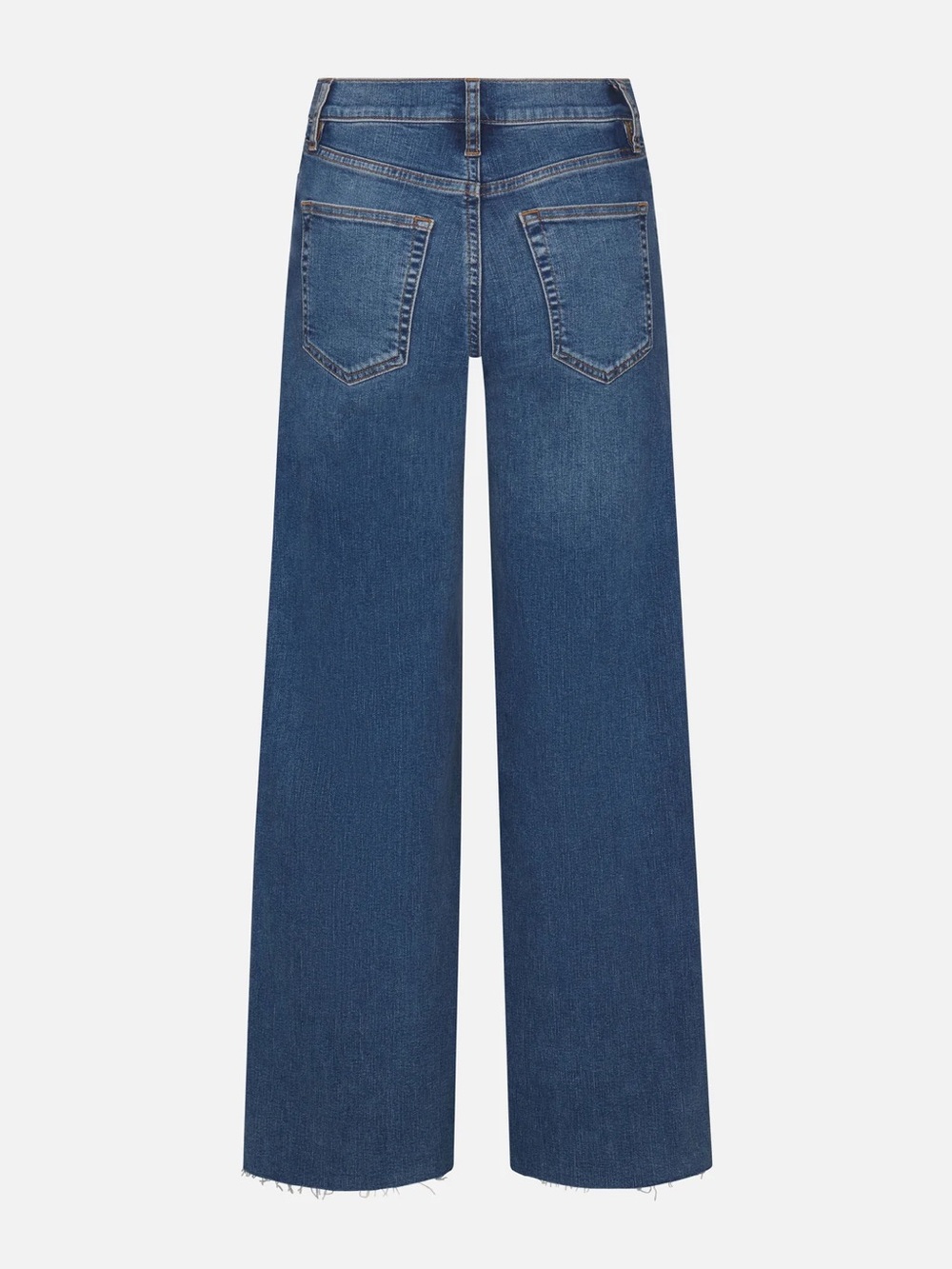 NWT FRAME Le Slim Palazzo High Rise Wide Leg Jeans Canals Raw After 28 Sealed - Picture 3 of 11